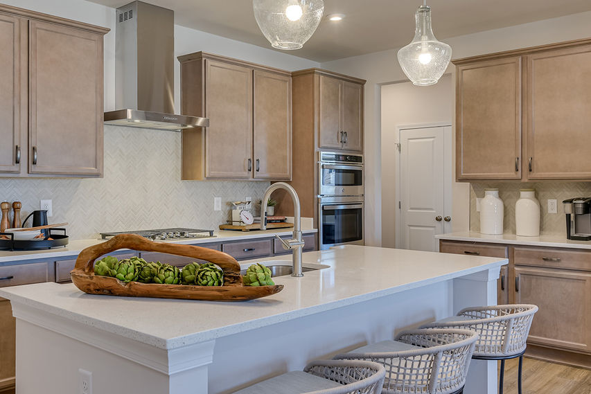 Gourmet Kitchen & Oak Stairs