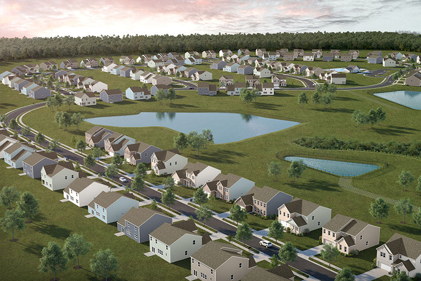 neighborhood rendering