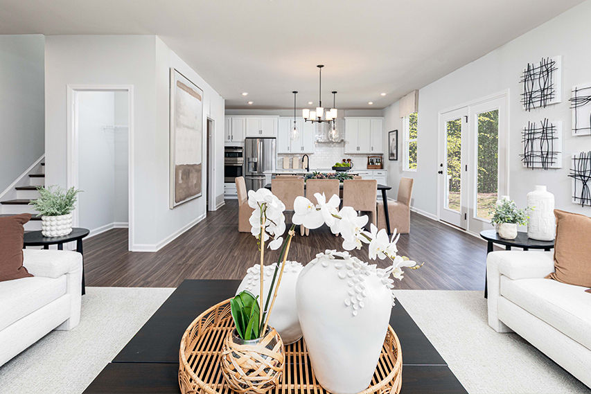 open family room
