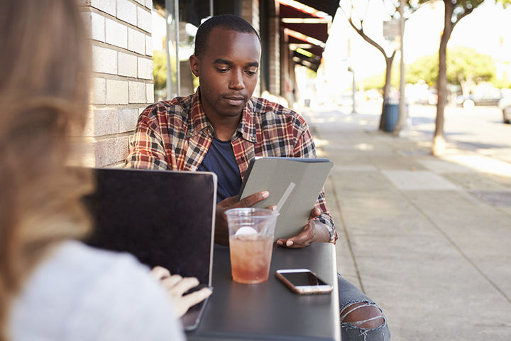 Outdoor seating areas, and gathering space throughout the community