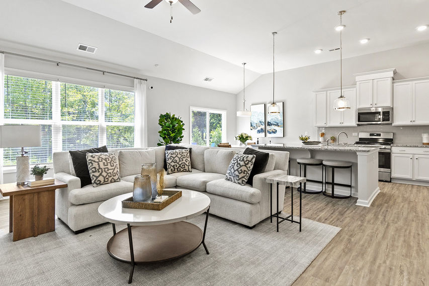 Family Room and Kitchen inside the Stapleton