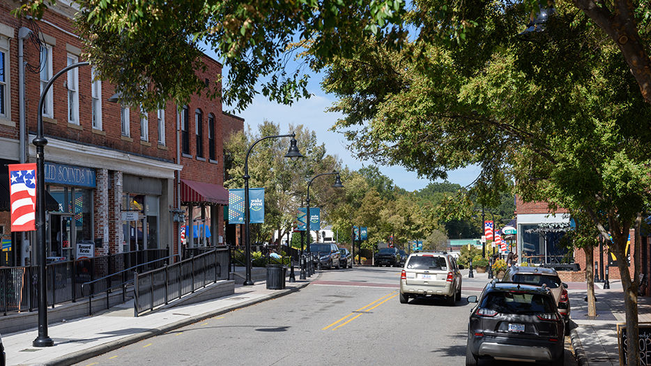 Downtown Wake forest