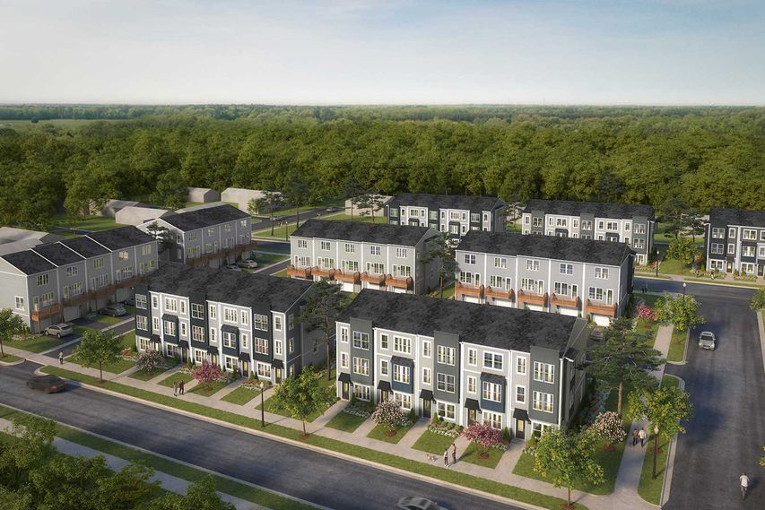 New Townhomes Minutes from Downtown Raleigh