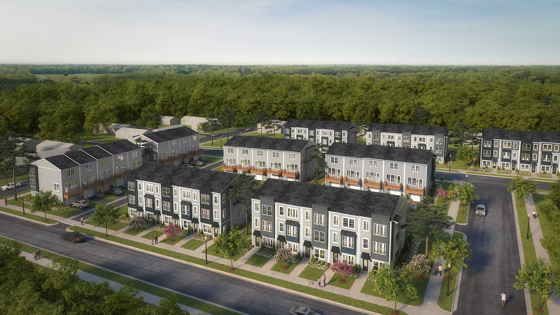 New Townhomes Minutes from Downtown Raleigh