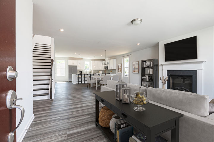 open floor plan