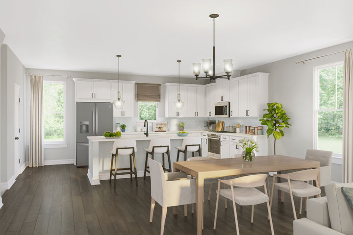 Kitchen and Dining Area