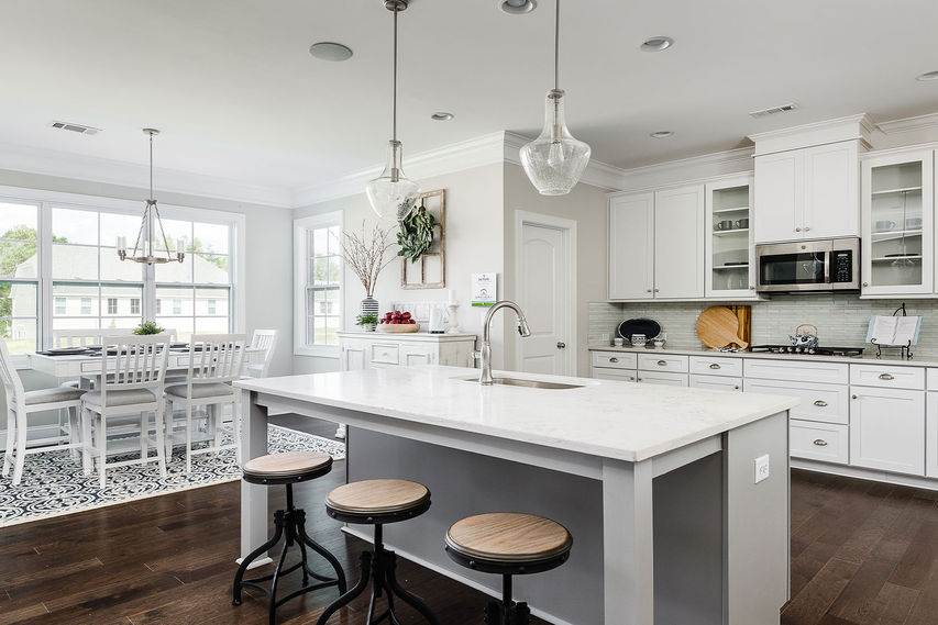 Oak Stairs & Gourmet Kitchen