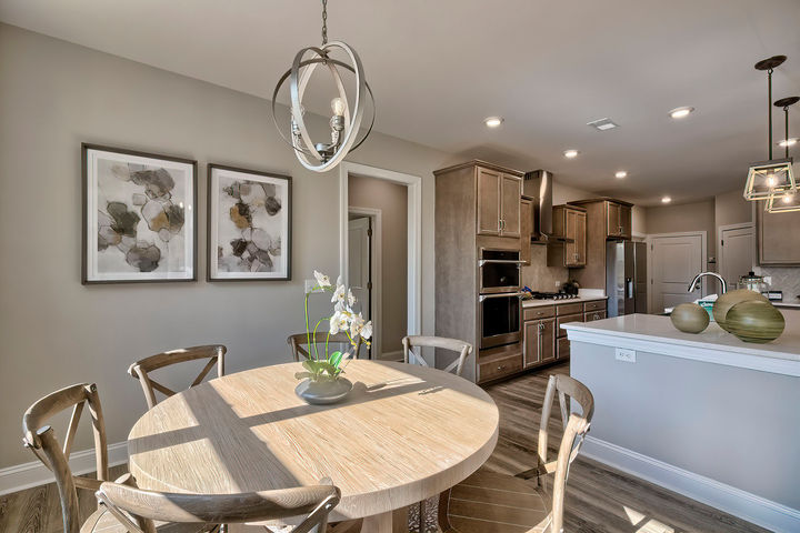 Breakfast Area into Kitchen