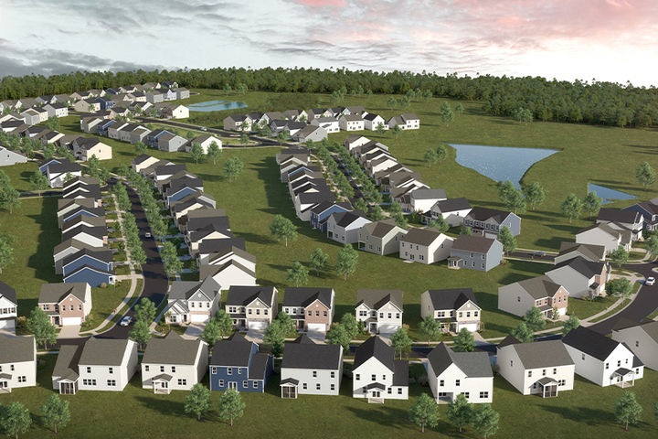 Single Family Homes at Williams Grove in Apex