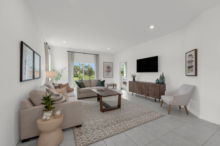 Spacious Living Room of The Lewiston at Watermark