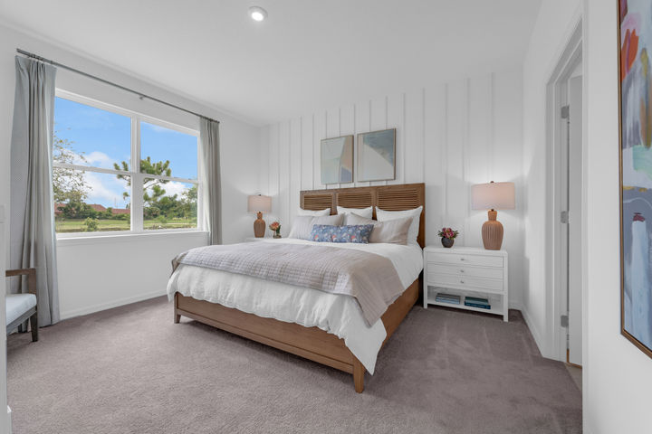 Primary Bedroom of The Lewiston at Watermark