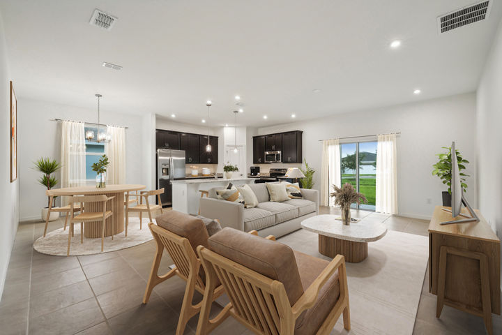 Family Room of The Seaton at Wynnstone