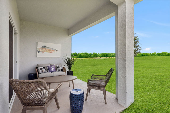 Covered Lanai of The Portland at Wynnstone