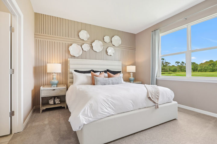 Primary Bedroom of The Portland at Wynnstone