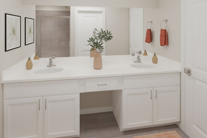 Primary Bathroom of The Cortez at Wynnstone