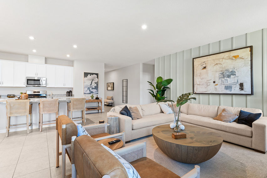 Open Concept Main Level Layout