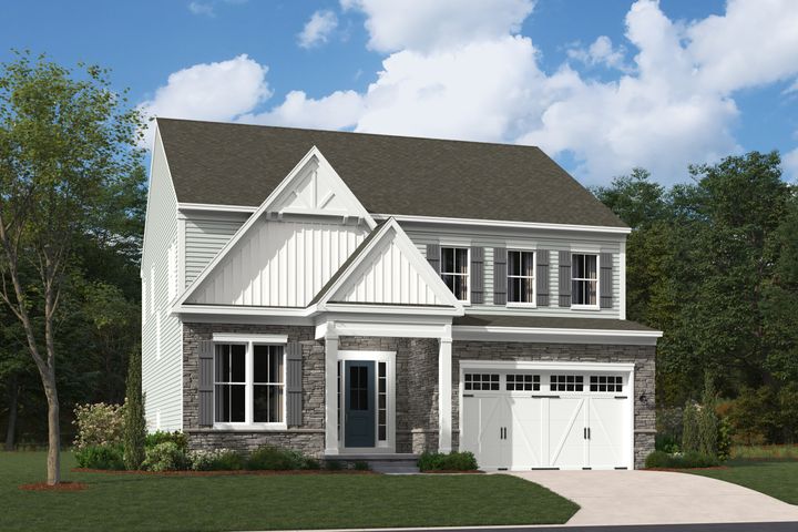 elevation e of the sienna home design