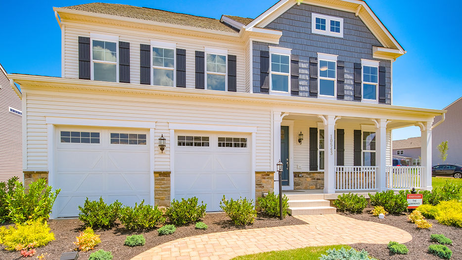 exterior of the lawrence home design