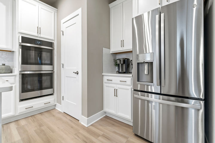 gourmet kitchen with stainless steel appliances