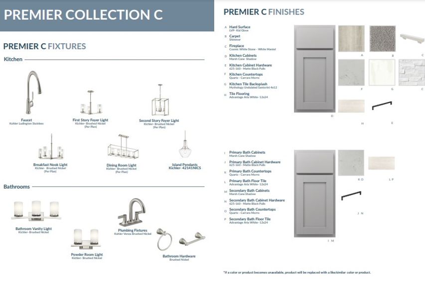 Premier C design features