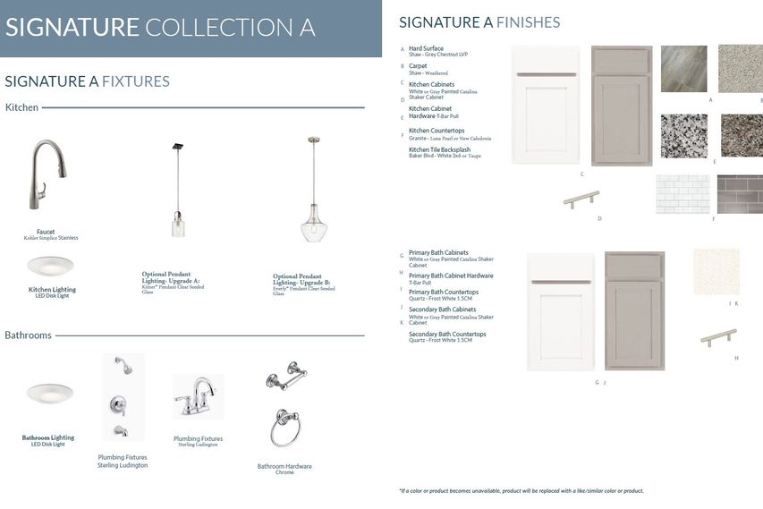 Signature A design collection