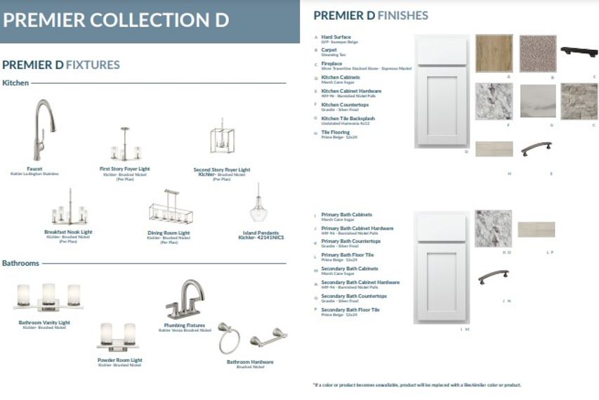 Premier D design collection