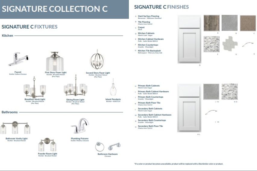 Signature C design collection 