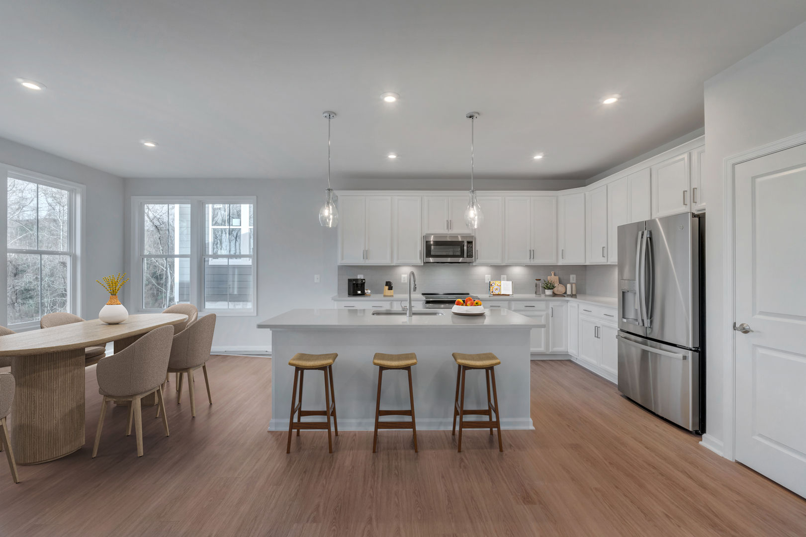 Kitchen and Dining Area