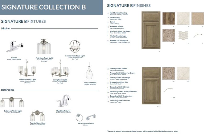 Signautre B design collection