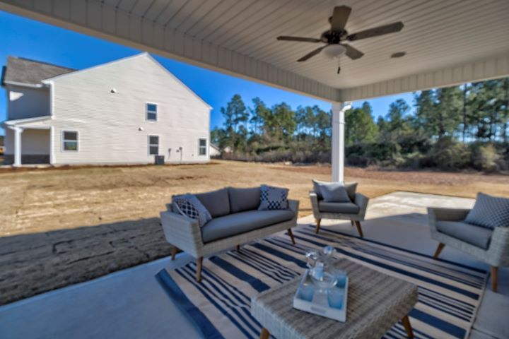 Covered Backyard Porch