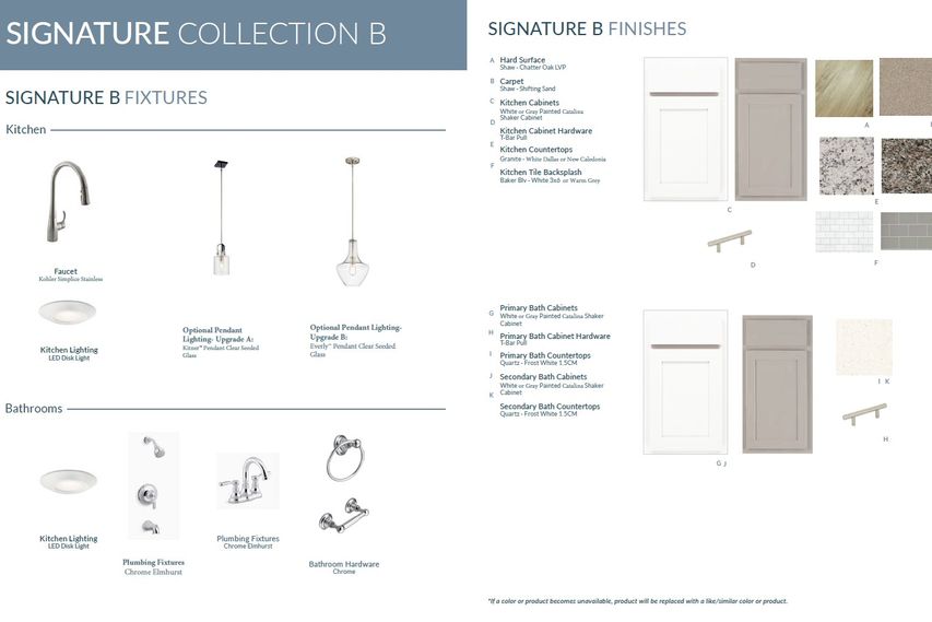 Signature B design collection