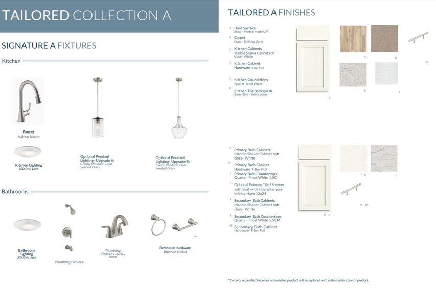 Tailored Collection A
