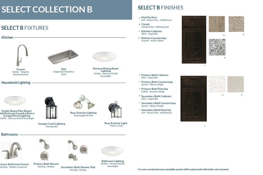 select b design collection