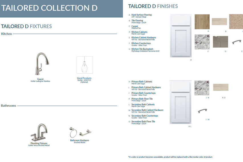Tailored Collection D