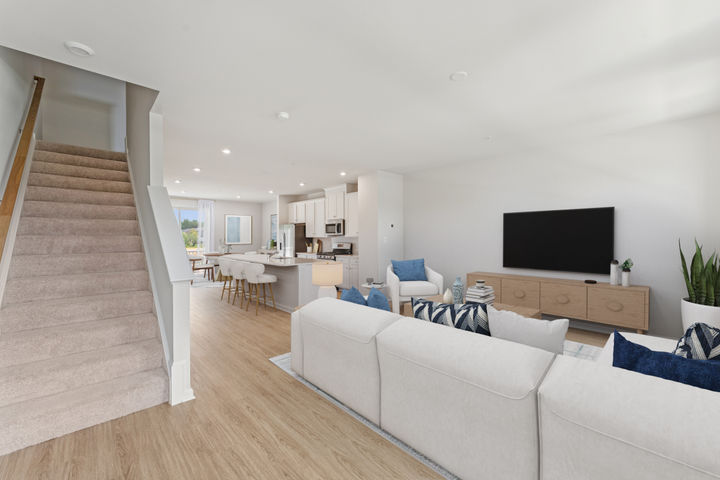 Main Level Open Concept Floor Plan
