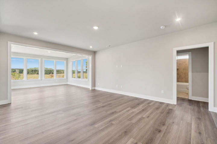 Main Level with Family Room and Morning Room Extension