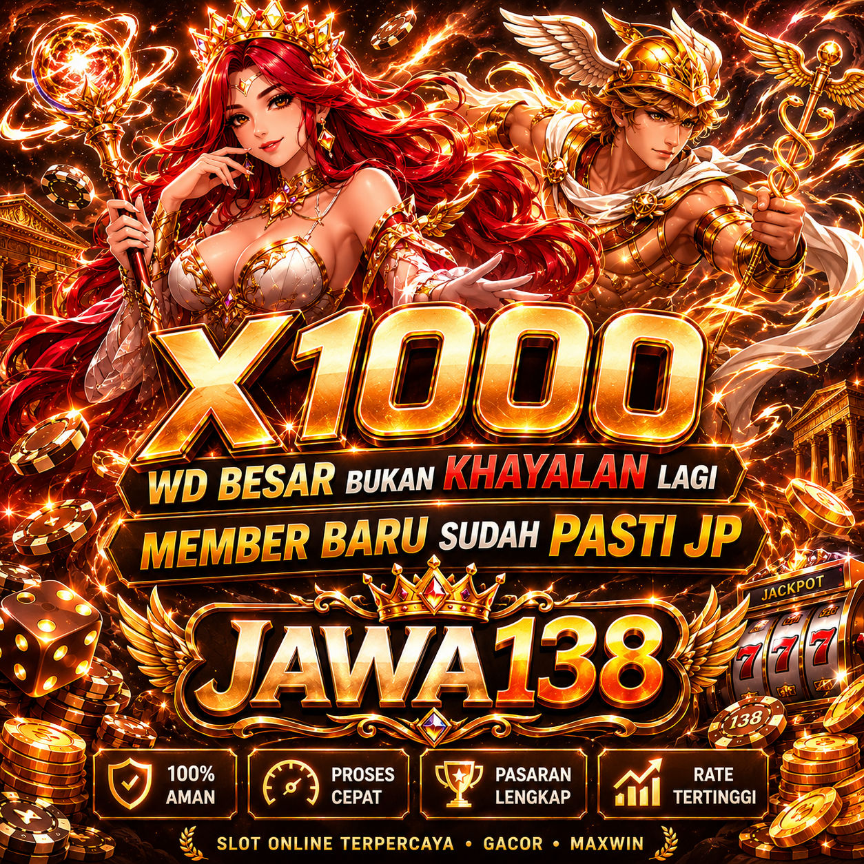 Banner Promosi JAWA138 Terbaru