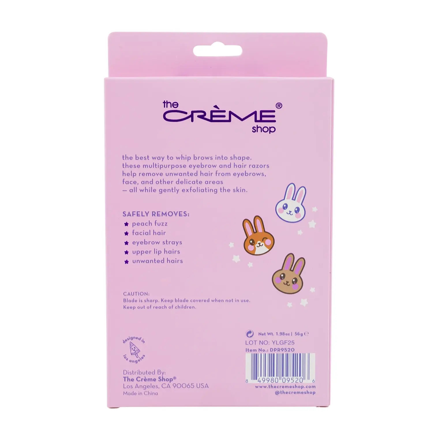 Dermaplane Razor Printed Pattern Wholesale The Crème Shop Smooth Finish Dermaplane Razors, Set of 5 ...