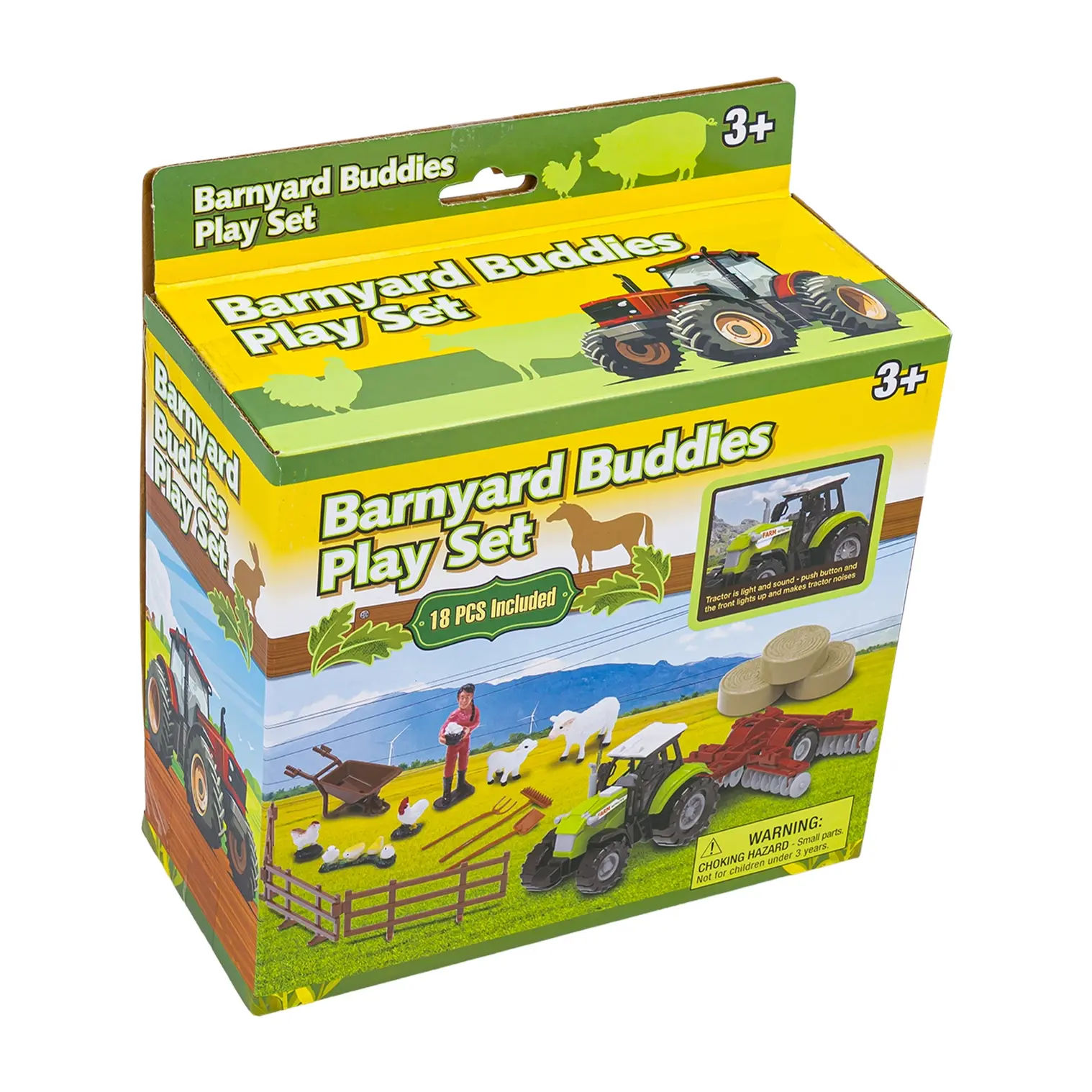 Wholesale Barnyard Buddies Play Set 18 Pieces Sku 13331 