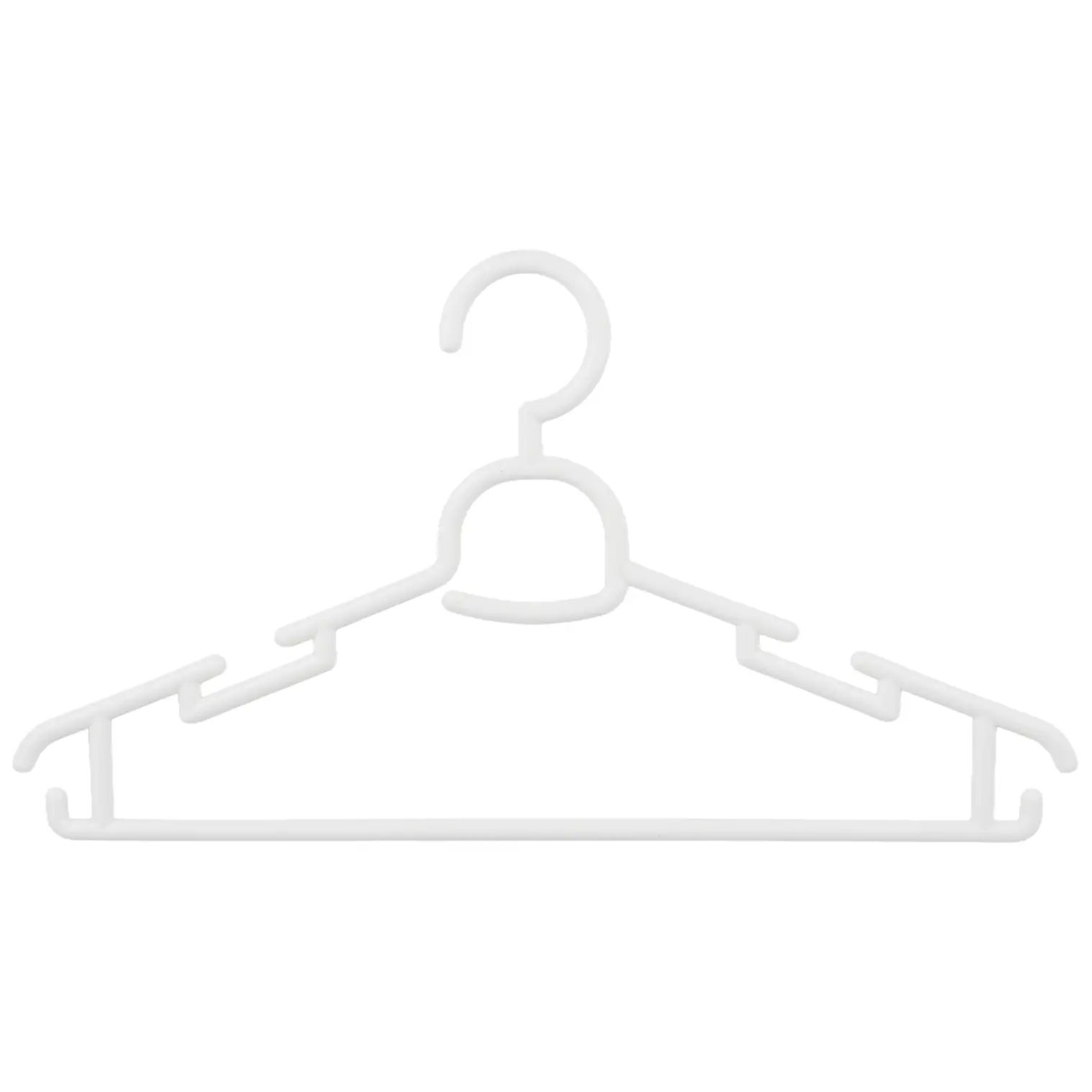 Wholesale Mr. Handy Large Plastic Hangers, Set of 10 | | SKU: 20401