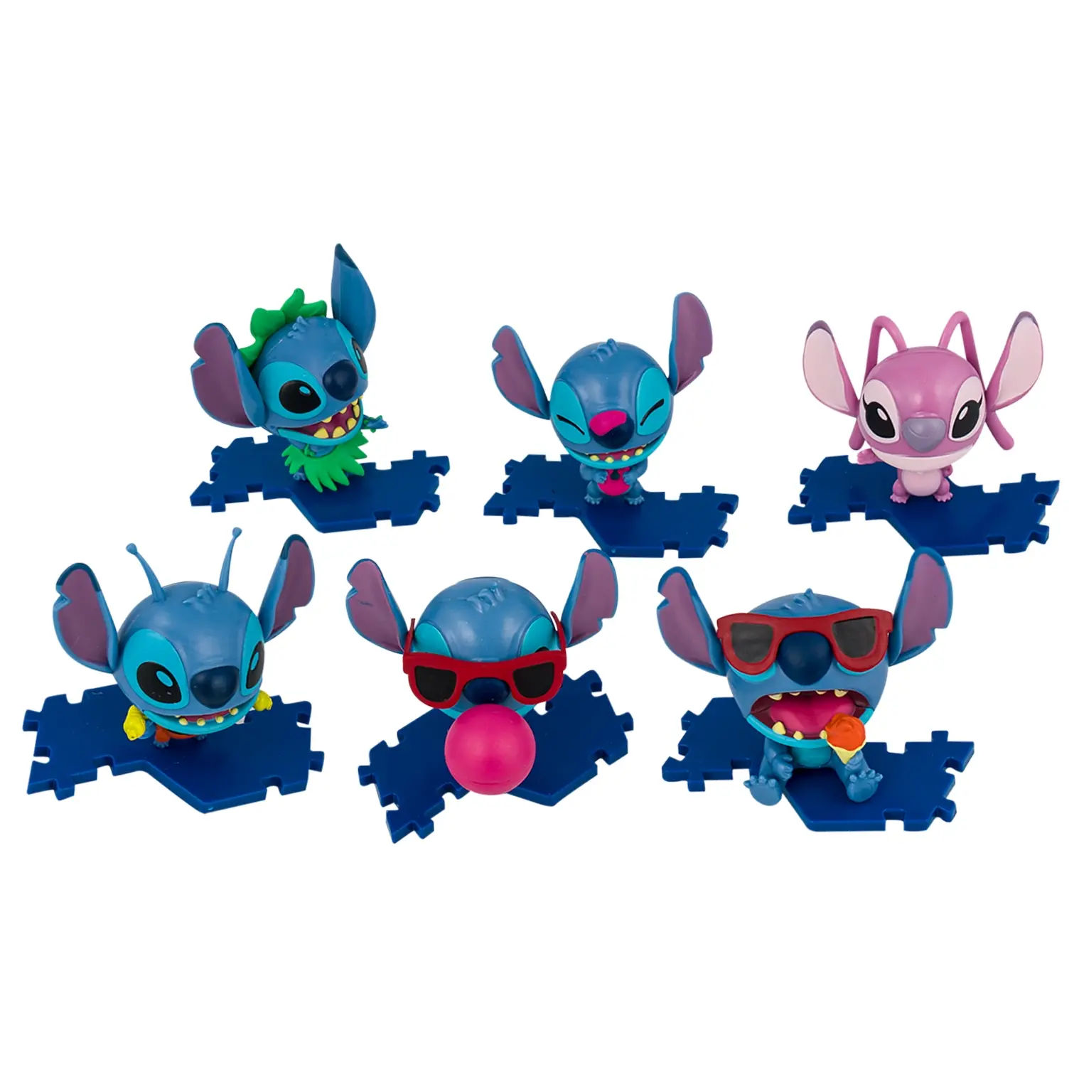 Wholesale Disney Stitch Collect & Connect Figures, Assorted