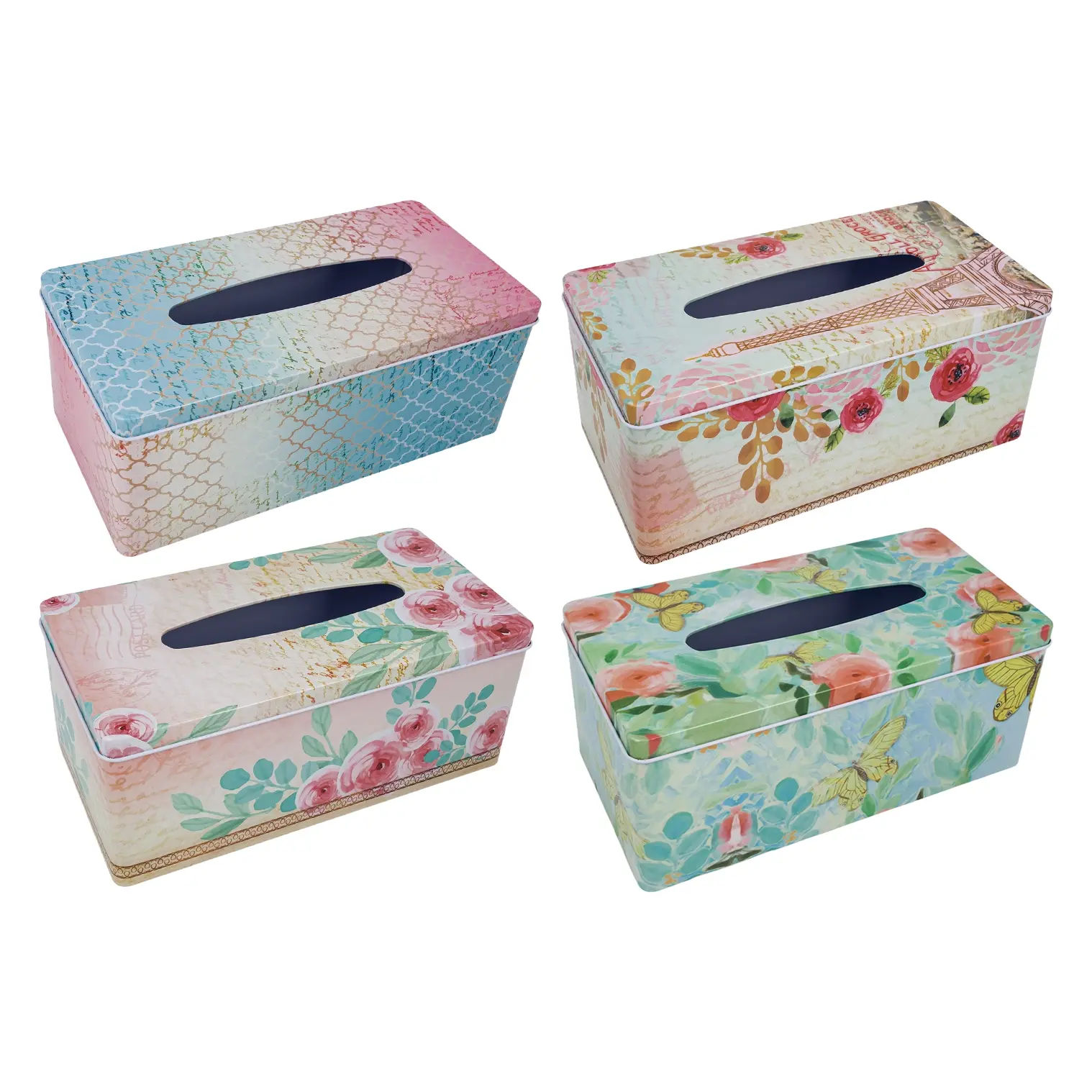 Wholesale Tissue Box Cover, Assorted Styles | MULTI | SKU: 23028