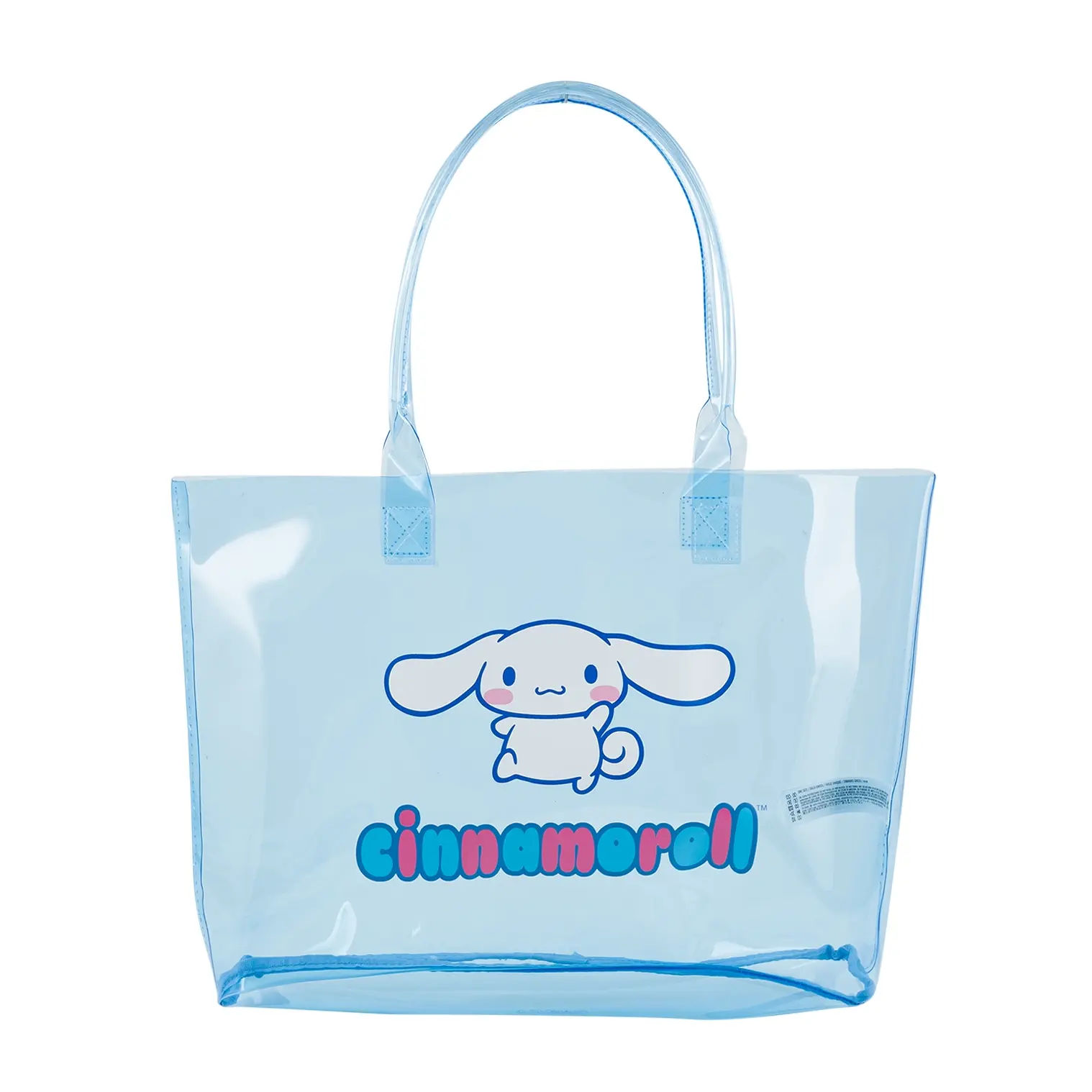 Wholesale Sanrio Cinnamoroll Clear Blue Tote Bag | CLEAR/BLUE