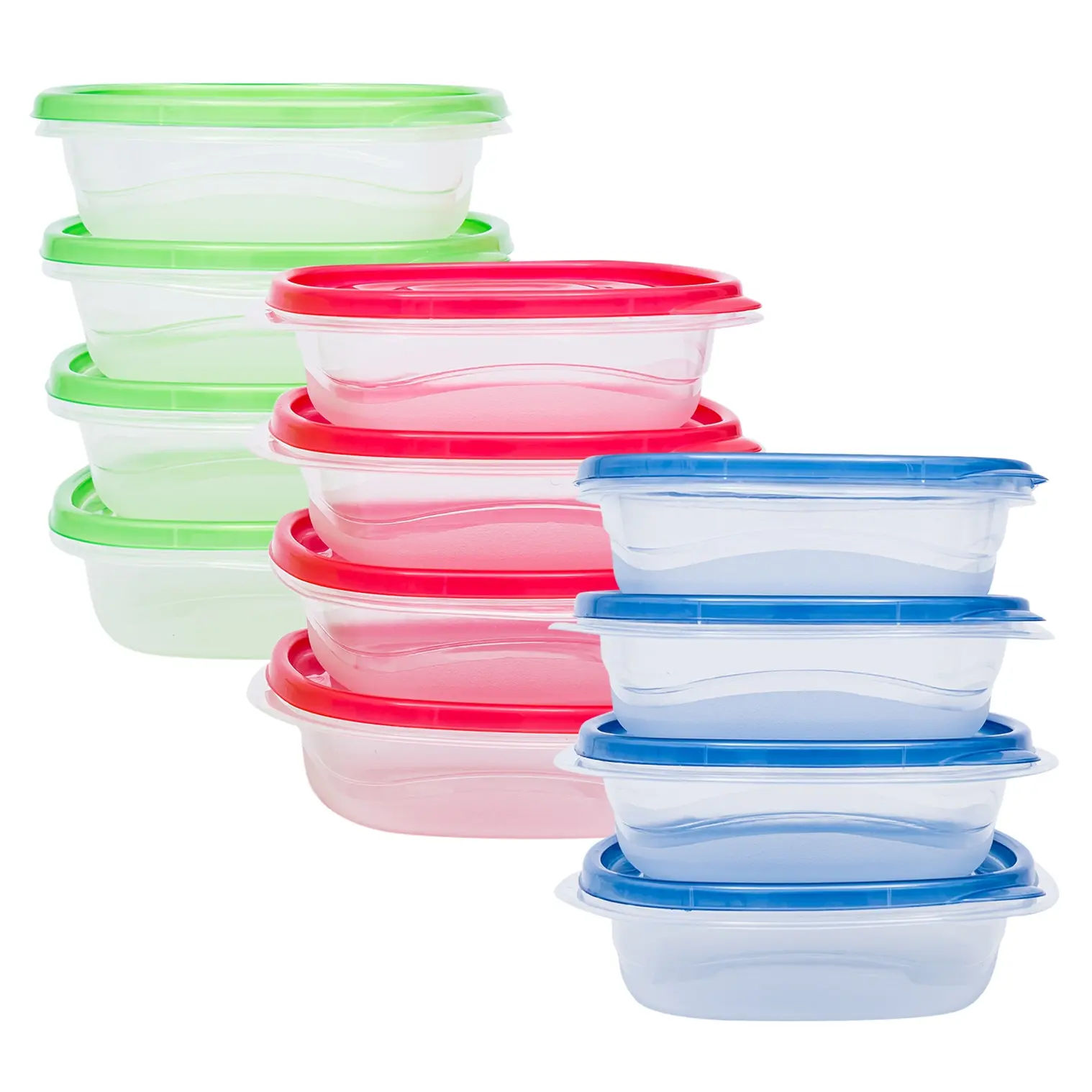 Container To Cook Wholesale Cooking Basics Plastic Food Storage Containers 23 oz, 4-Pack ...
