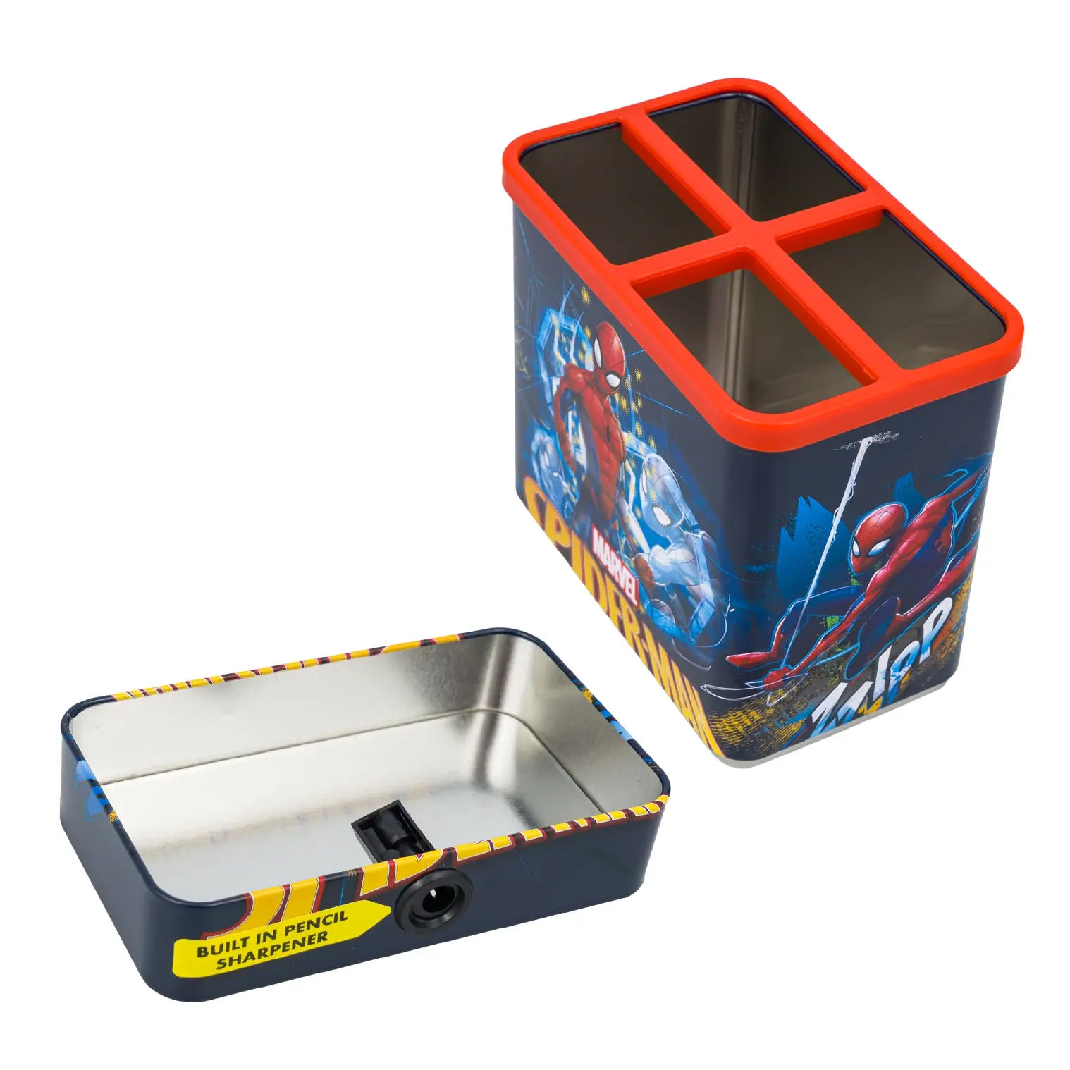Wholesale Marvel Spider-Man Desktop Organizer with Sharpener | BLACK ...