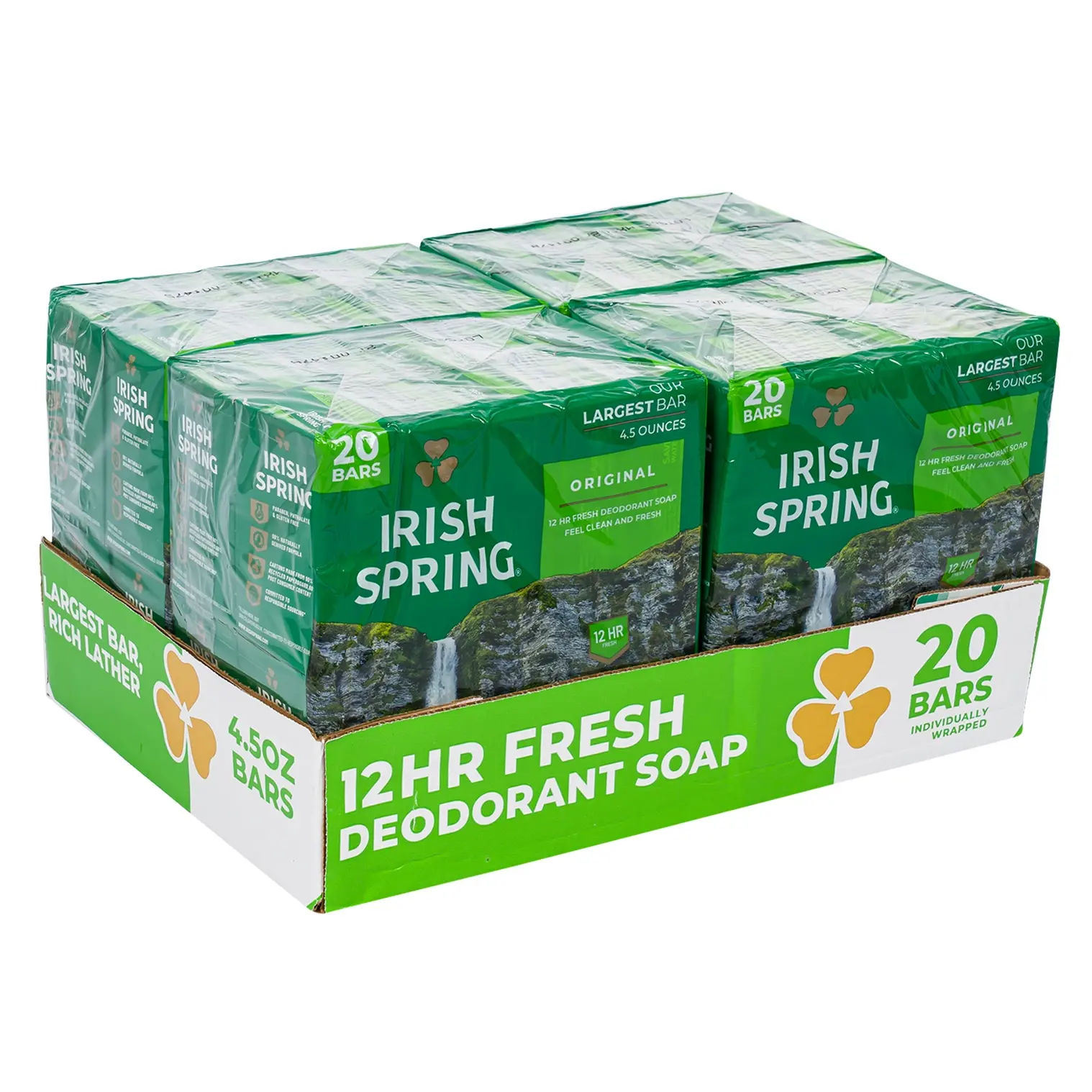 Wholesale Irish Spring 20pk Original 12 Hr Fresh Deodorant Soap | | SKU ...