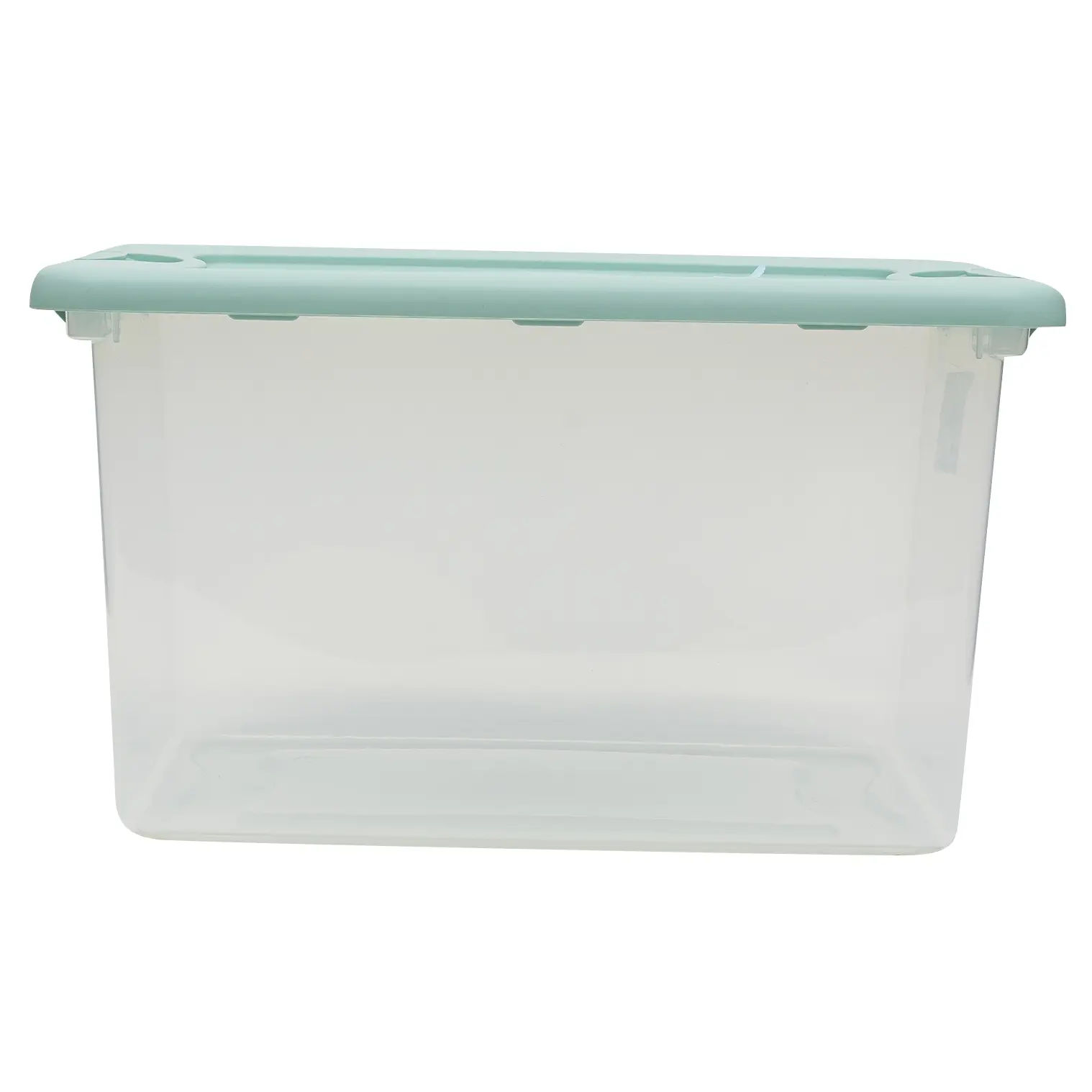 Wholesale Sterilite Latching Storage Box 64 qt - Gray and Pastel Green ...