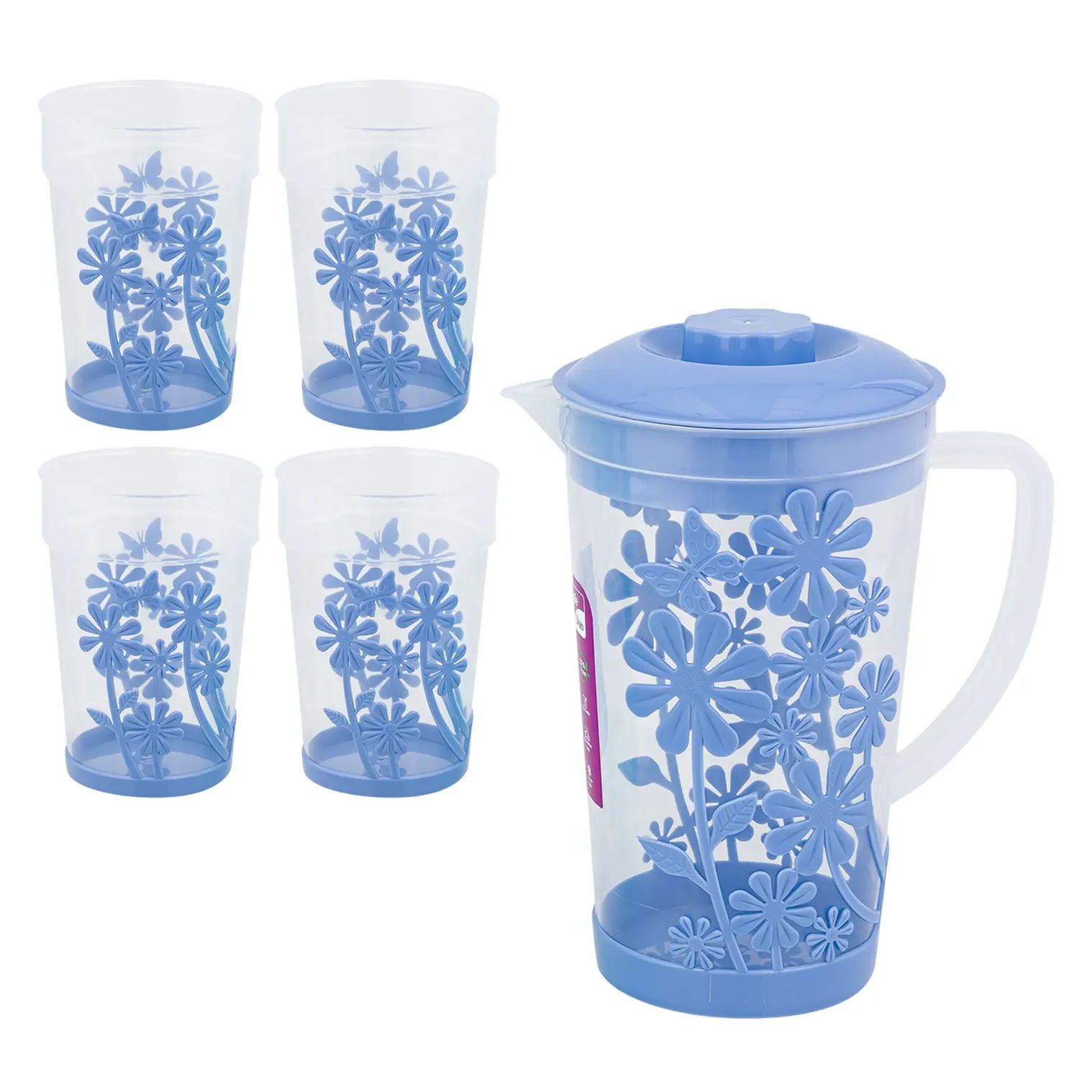 Wholesale Pitcher Set 5 Pc Set, Assorted | | SKU: 98196