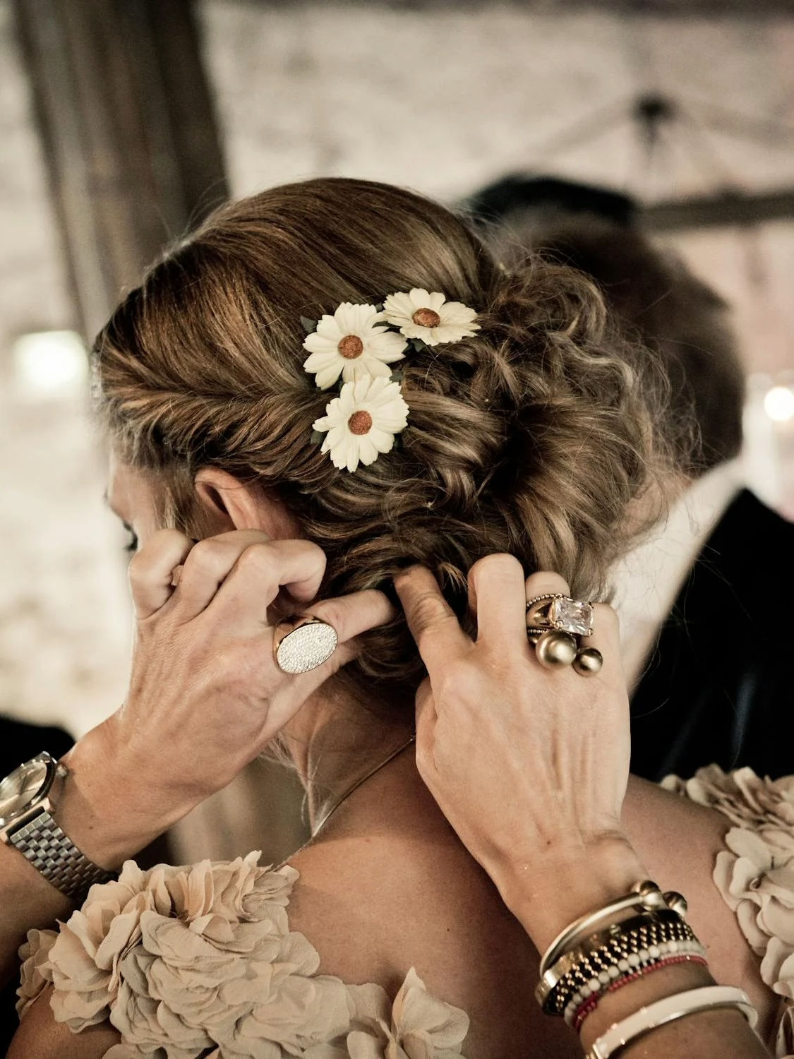 bridal hair