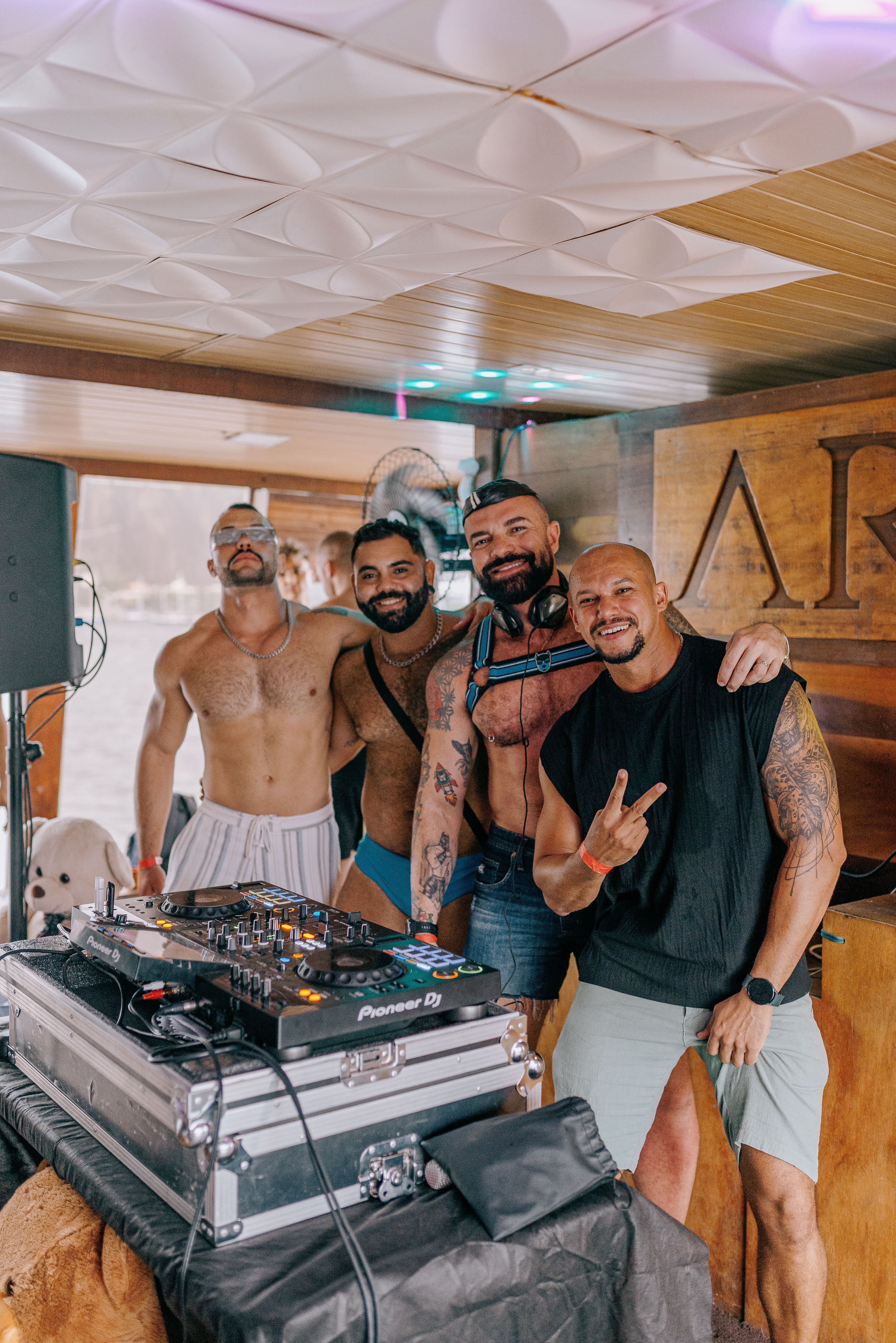 DJ Angelo at the decks